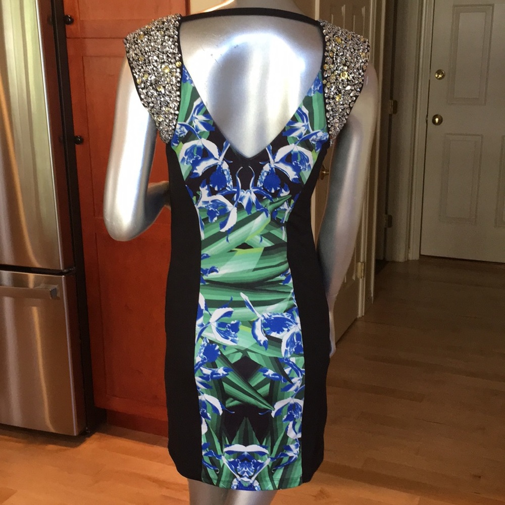 Rare BEBE addiction bodycon dress - Picture 4 of 11